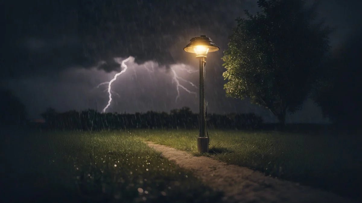 Does solar lights work in rain? - Hardoll