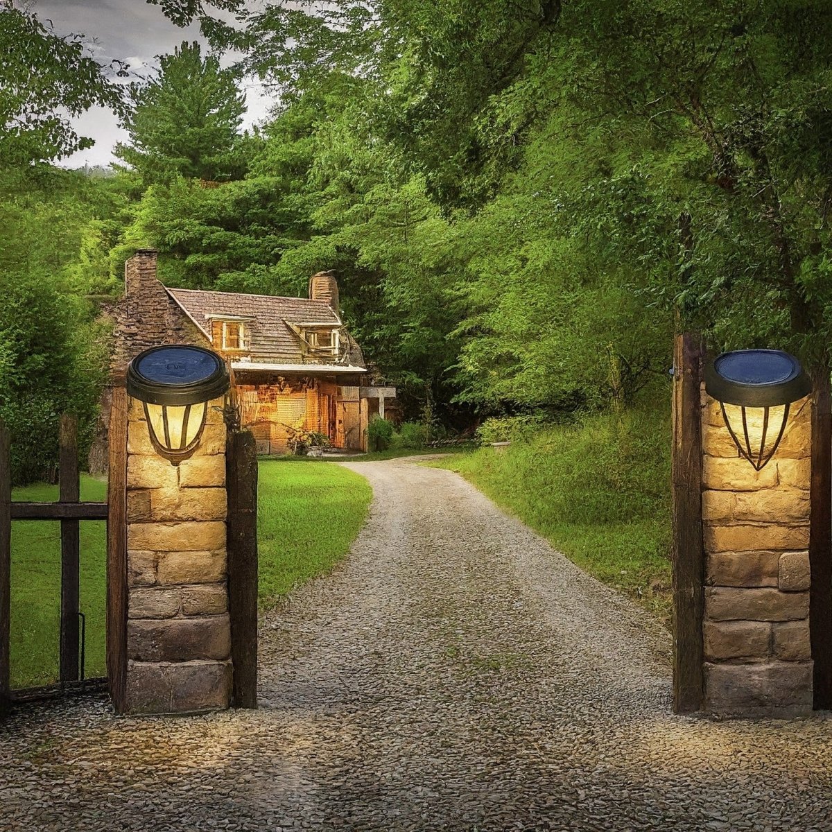 Why Solar Gate Lights Are the Ideal Choice for Driveways - Hardoll