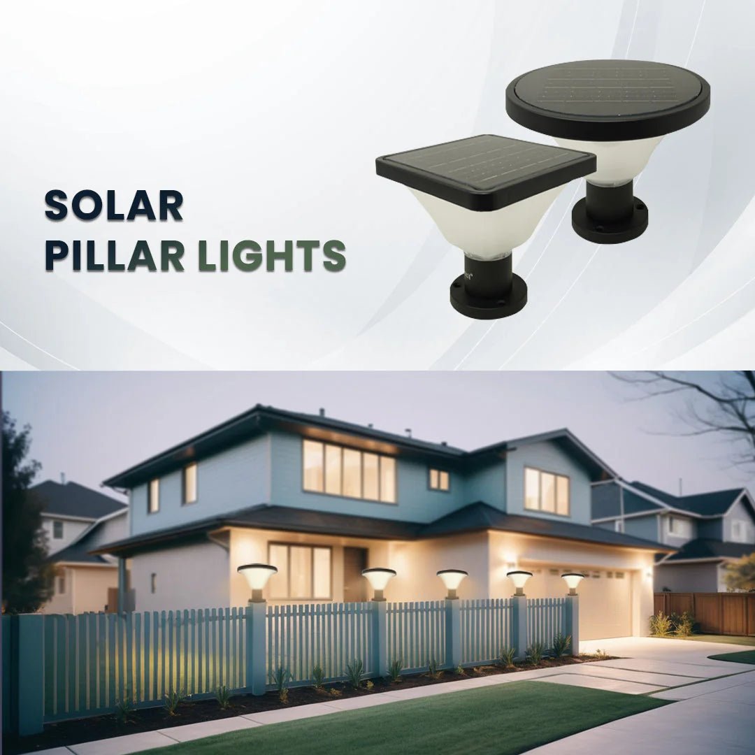 Solar Pillar Lights - Hardoll