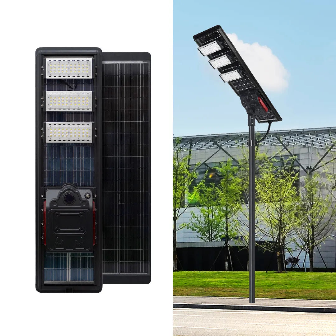 Solar garden street lamps