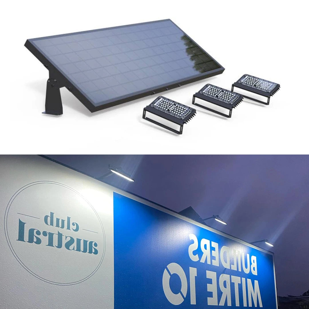 solar billboard lights