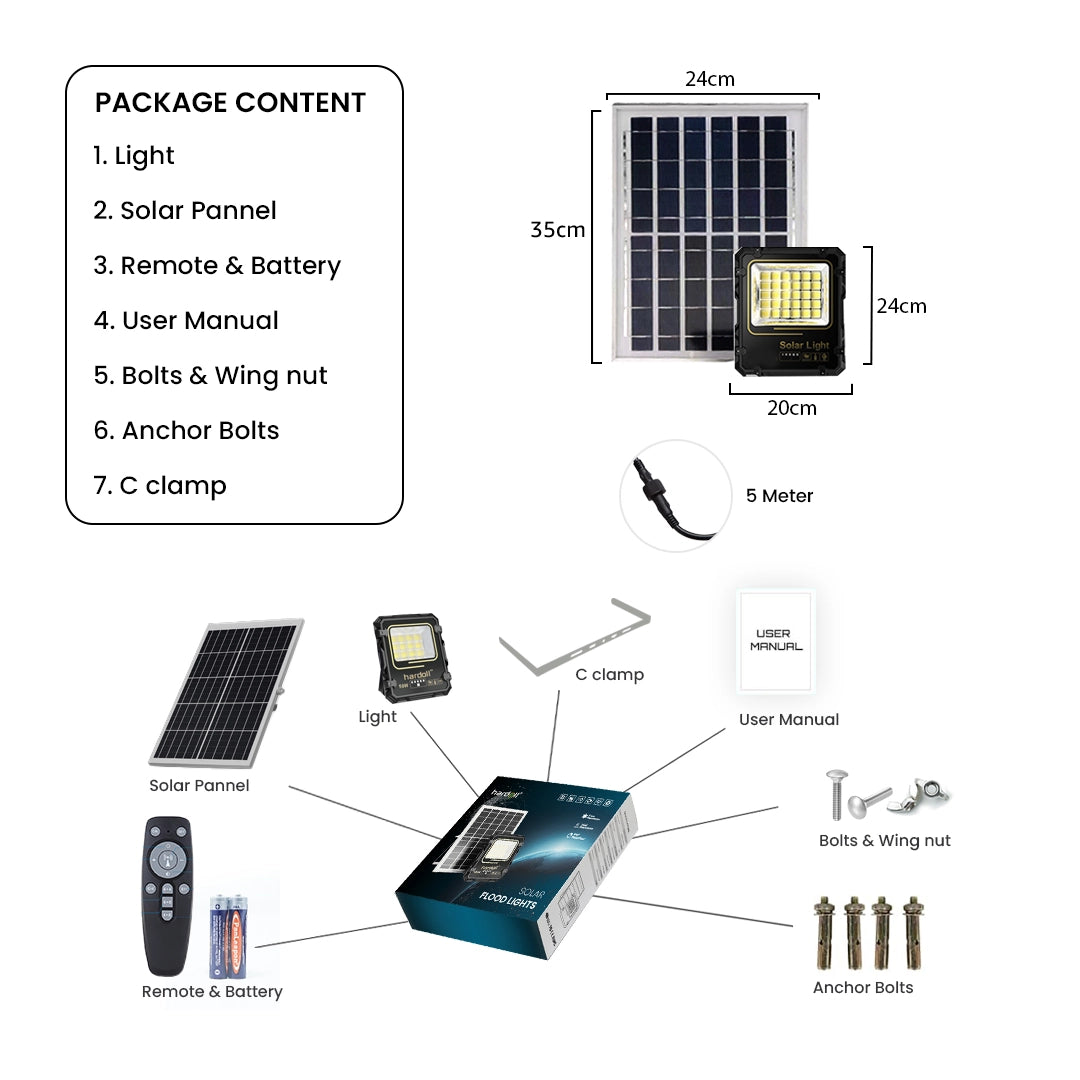 solar flood lights