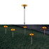 sun flower solar light