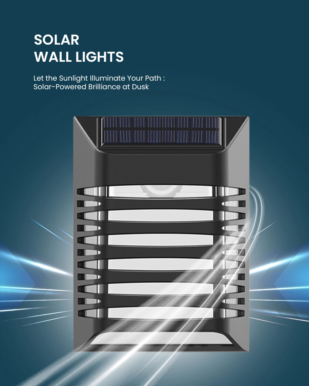 solar wall lights