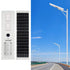 Hardoll 100W All in One Solar Street Light LED Outdoor Waterproof Lamp for Home Garden (Cool White) (Pack of 1) - Hardoll