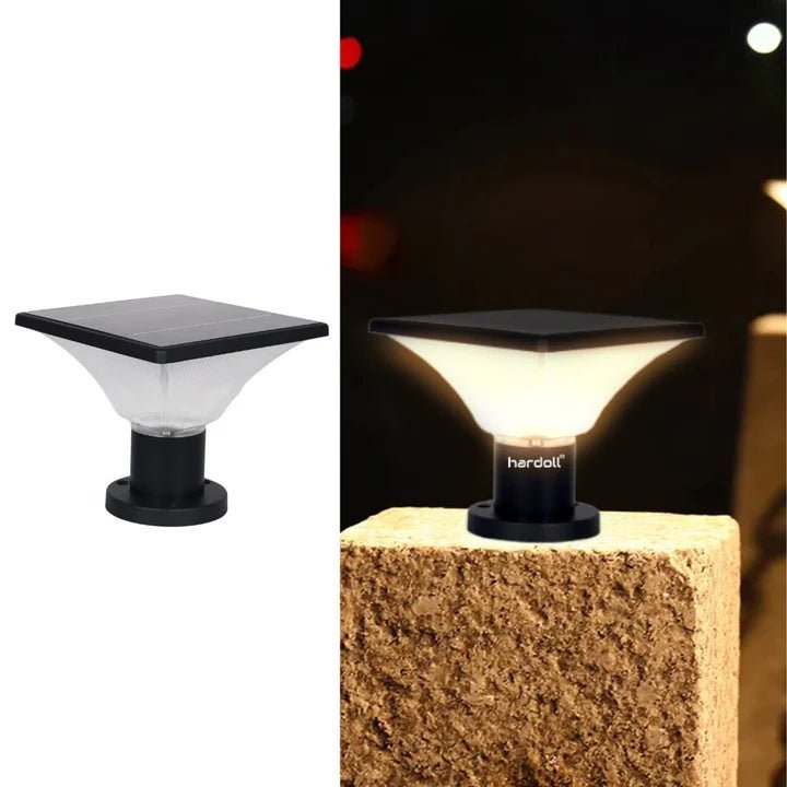 solar pillar lamp