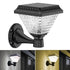 Hardoll 10W solar wall light outdoor Garden 33 LED Waterproof Wall Lamp (Wall) - Hardoll