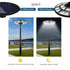 Hardoll 500W Solar UFO Light for Home Garden LED Lamp Waterproof Outdoor Lantern Lamp(Cool White)(Pole not Included) (Refurbished) - Hardoll