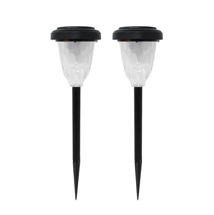 Hardoll LED Home Solar Spike Lights for Outdoor Garden Waterproof Pathway Lamp Decoration(Pack of 1 - Warm White) - Hardoll