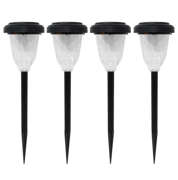 Hardoll LED Home Solar Spike Lights for Outdoor Garden Waterproof Pathway Lamp Decoration(Pack of 1 - Warm White) - Hardoll