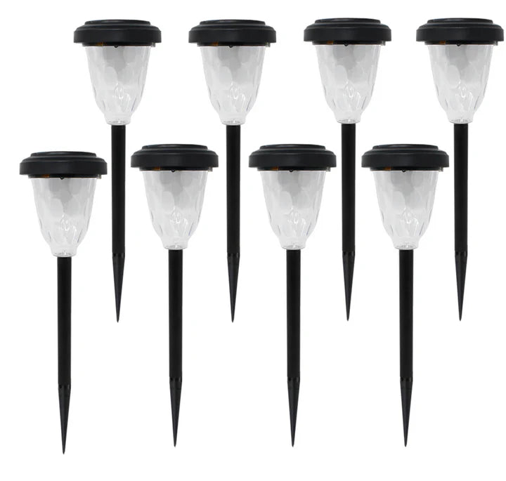 Hardoll LED Home Solar Spike Lights for Outdoor Garden Waterproof Pathway Lamp Decoration(Pack of 1 - Warm White)(REFURBISHED) - Hardoll