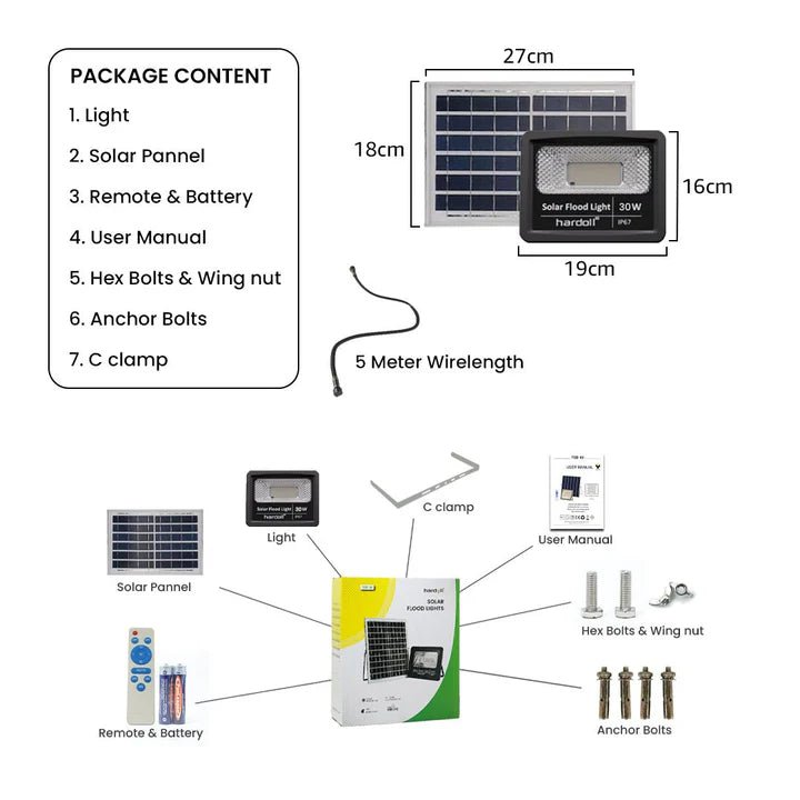 solar flood lights