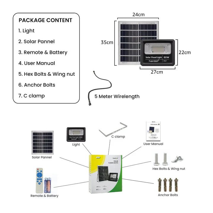 solar flood light