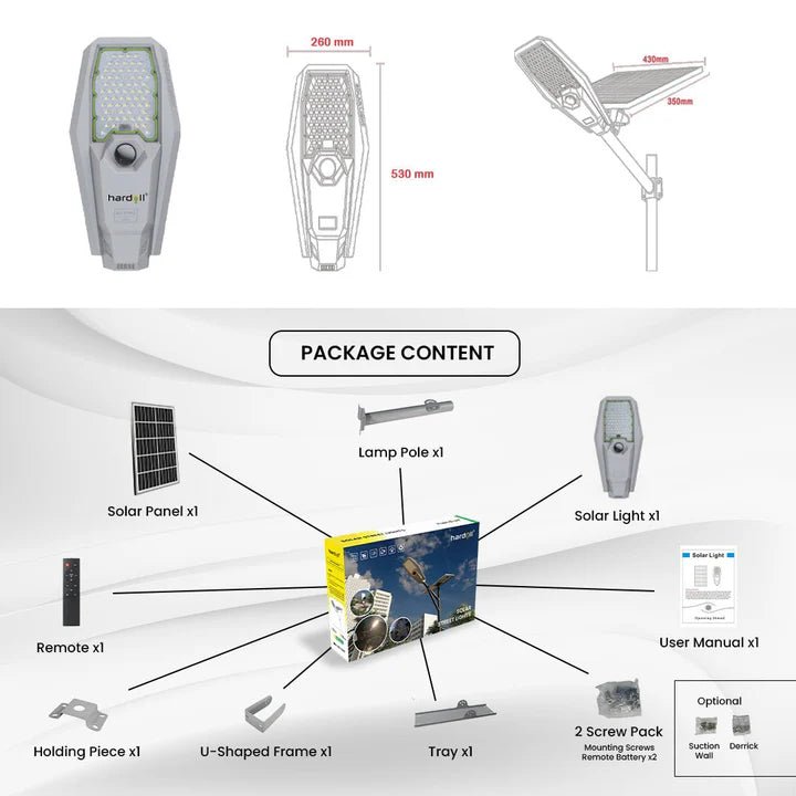 Solar Integrated Street Light 