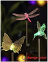 Hardoll Solar Lights For Home Garden Outdoor Stake Bird Lamp (Pack of 3, RGB) - Hardoll