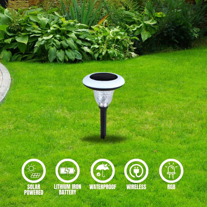 Hardoll Solar Lights for Home Garden Waterproof Decorative LED Lamps for Outdoor Landscape (Refurbished)