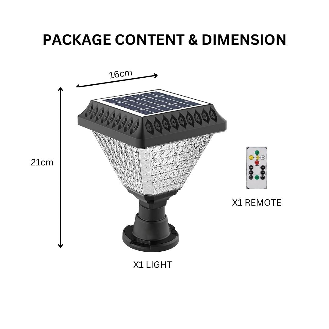 Hardoll Solar Lights for Home Outdoor Garden 33 LED Waterproof