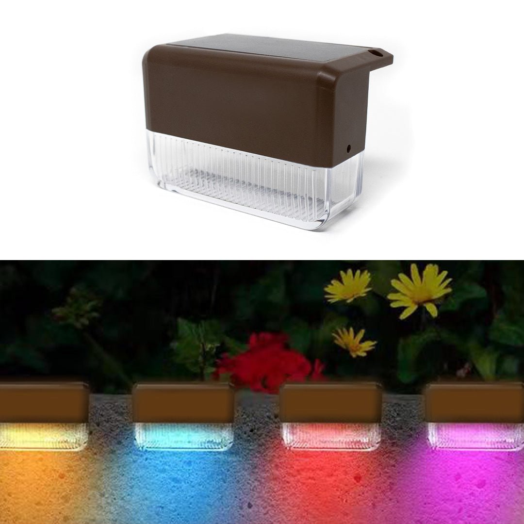 Hardoll Solar Lights for Home Outdoor LED Decoration Waterproof Lamp for Patio Terrace Wall Dock (Pack of 1) - Hardoll