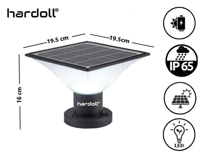 Hardoll Solar Lights For Outdoor Home Garden 20 Led Waterproof Pillar Wall Gate Post Lamp(Multiple Color, Refurbished) - Hardoll