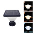 Hardoll Solar Pillar Lights for Outdoor Home Garden Waterproof Wall Gate Post Lamp (Square Shape-Refurbished)