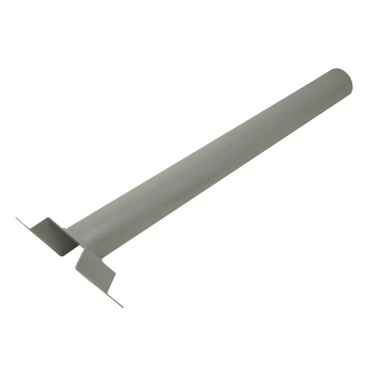 Hardoll White Mounting Pole Pick Arm for Solar Street Light Aluminum Alloy LED Light Mounting Bracket - Hardoll